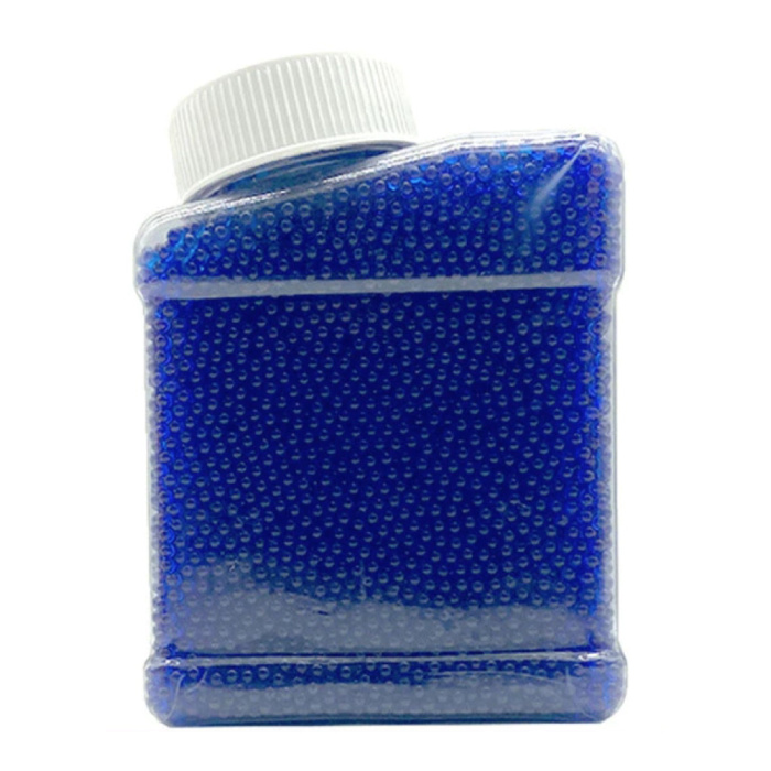 Bolas de Gel Absorbente de Agua 50,000 Piezas - 8mm Perlas de Agua Orbeez  Azul