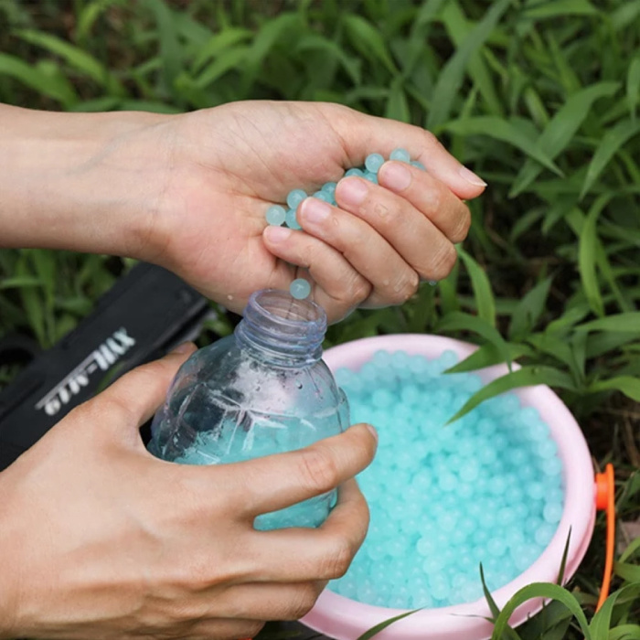 Boules de gel absorbant l'eau 50 000 pièces - Perles d'eau Orbeez