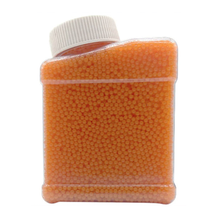 Boules de gel absorbant l'eau 50 000 pièces - Perles d'eau Orbeez 8 mm Orange