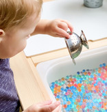 Stuff Certified® Wasserabsorbierende Gelkugeln 50.000 Stück - 8 mm Orbeez Wasserperlen Hellblau