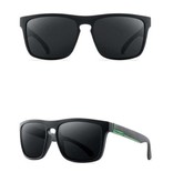 DJXFZLO Occhiali da sole polarizzati - Retro Driving Shades Classic Green