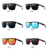 DJXFZLO Polarized Sunglasses - Retro Driving Shades Classic Blue
