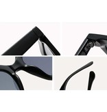 ZXWLYXGX Lunettes de soleil vintage pour femmes - Lunettes rétro UV400 Driving Shades Black