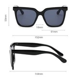 ZXWLYXGX Gafas de sol vintage para mujer - Gafas retro Gafas UV400 Tonos de conducción Negro