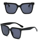 ZXWLYXGX Vintage Sunglasses for Women - Retro Glasses Eyewear UV400 Driving Shades Black