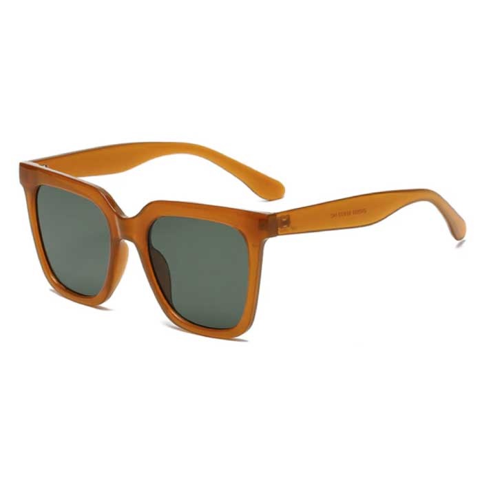 Gafas de sol vintage para mujer - Gafas retro Gafas UV400 Tonos de conducción Verde