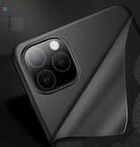 Felfial Funda ultrafina para iPhone 14 - Funda rígida mate negra