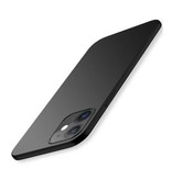 Felfial Coque iPhone 14 Ultra Thin - Coque rigide mate noire