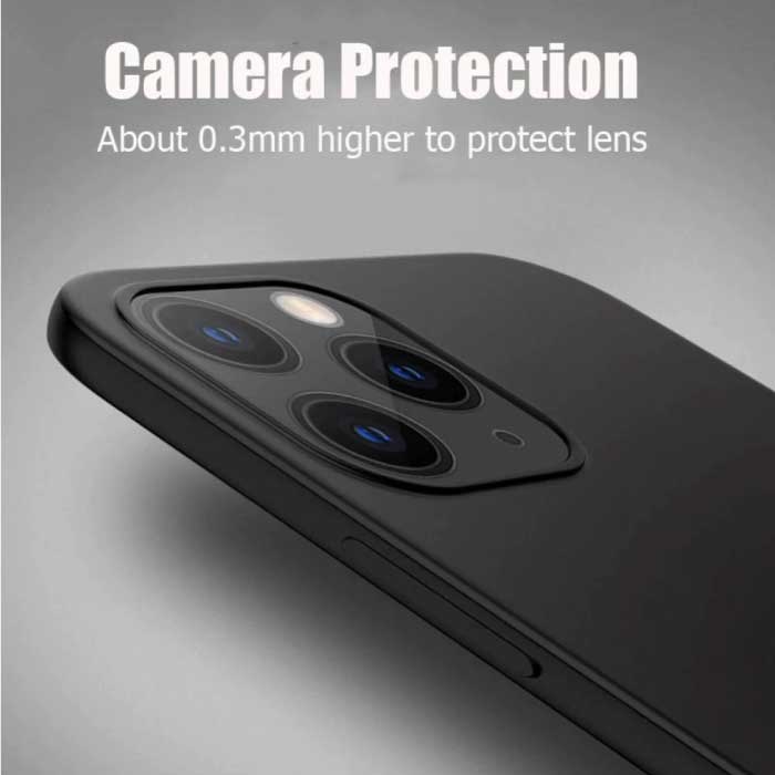 Felfial iPhone 14 Ultra Thin Case – twarde, matowe etui w kolorze niebieskim