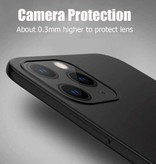Felfial iPhone 14 Pro Ultradünne Hülle - Harte matte Hülle in Rot