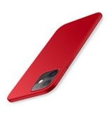 Felfial iPhone 14 Pro Max Ultradünne Hülle – Harte matte Hülle in Rot