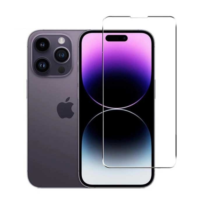 iPhone 14 Pro Displayschutzfolie - Panzerglasfolie Gehärtetes Glas