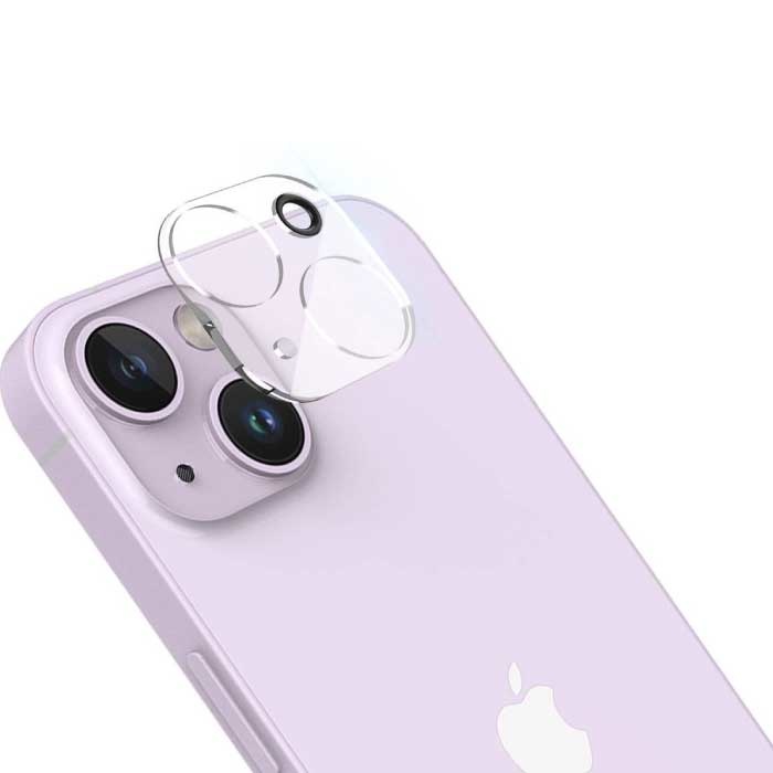 Protection Caméra pour iPhone 14 [Lot de 2] Verre Trempé Appareil