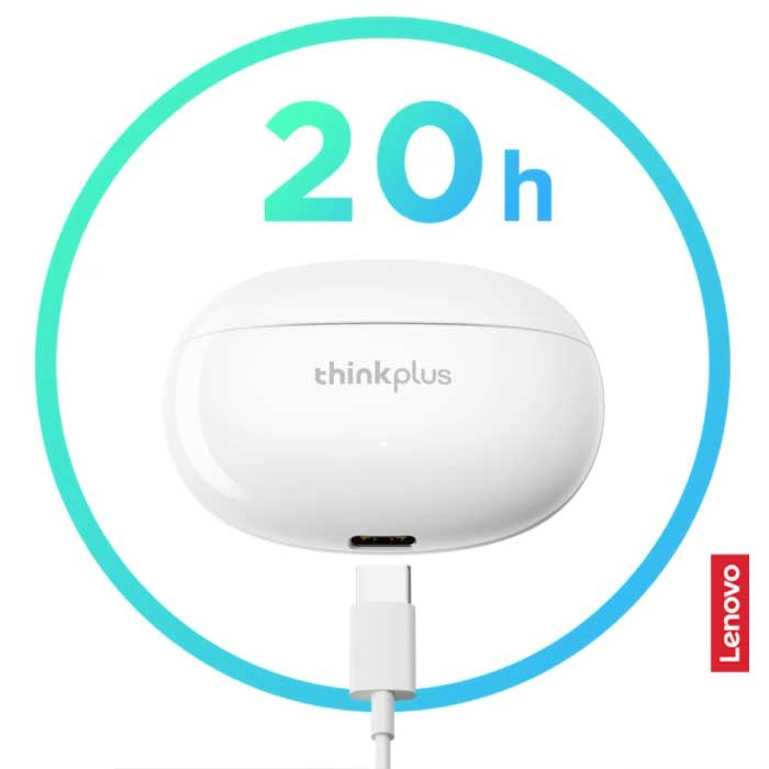 Lenovo Auriculares inalámbricos Thinkplus XT88 - Auriculares con control táctil Bluetooth 5.3 Negro