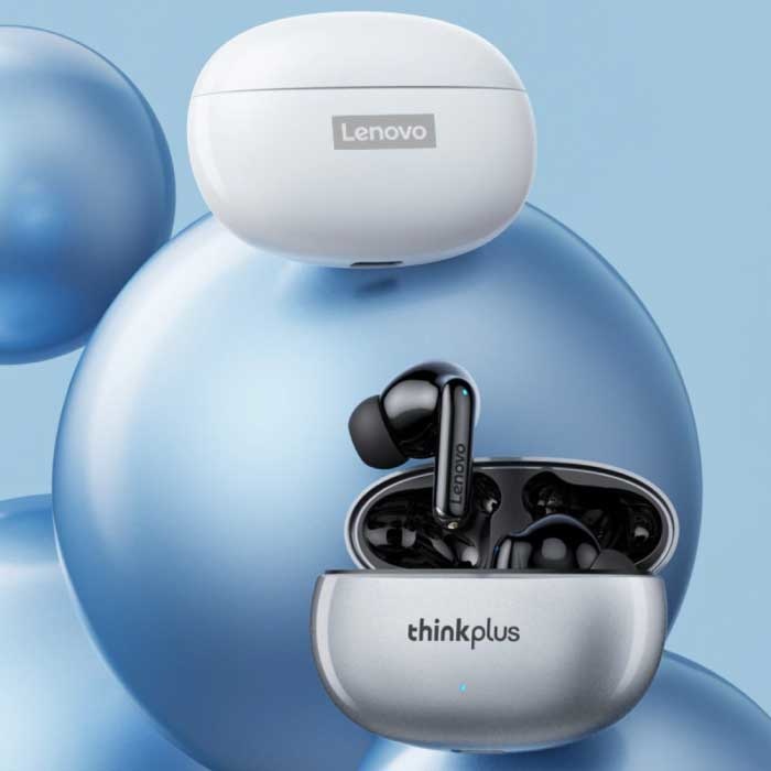 Lenovo Auriculares inalámbricos Thinkplus XT88 - Auriculares con control táctil Bluetooth 5.3 Negro