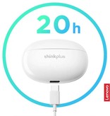 Lenovo Auricolari wireless Thinkplus XT88 - Auricolari Bluetooth 5.3 Touch Control bianchi