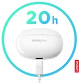 Lenovo Thinkplus XT88 Wireless Earbuds – Bluetooth 5.3 Touch Control Earbuds Weiß