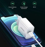 UGREEN 18W Plug Charger - Quick Charge 3.0 USB Charger Wall Wallcharger Home Charger Adapter Black - Copy
