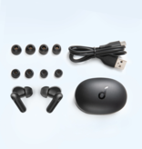 ANKER Soundcore Life P2 Mini Auriculares Inalámbricos con Control Táctil - TWS Bluetooth 5.2 Auriculares Inalámbricos Auriculares Negro