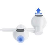 Xiaomi 3.5mm AUX Oordopjes met Microfoon en Controls - Oortjes Wired Earphones Oortelefoon Zwart