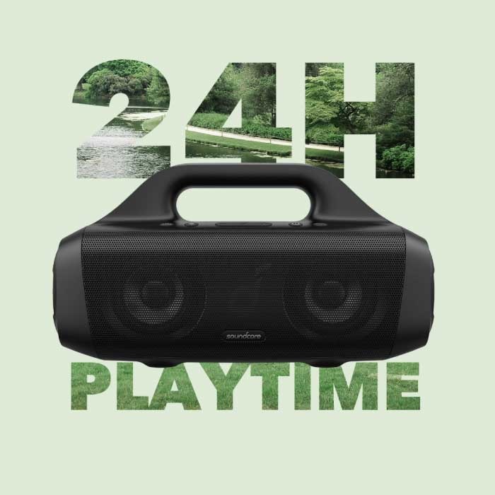 ANKER Anker Soundcore Motion Boom - Altavoz inalámbrico Bluetooth 5.0 Barra de sonido con asa Negro