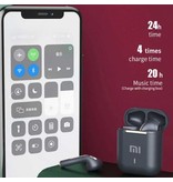 Xiaomi Bezprzewodowe słuchawki douszne J18 - True Touch Control Słuchawki douszne TWS Bluetooth 5.0 Bezprzewodowe słuchawki douszne Słuchawki Słuchawki białe - Kopiuj