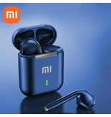 Xiaomi Auriculares inalámbricos J18 - True Touch Control TWS Auriculares Bluetooth 5.0 Auriculares inalámbricos Auriculares Auriculares Azul