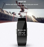 MiTwoo Caméra de sécurité Watch Smartband DVR Camera - 1080p - 8 Go de mémoire intégrée