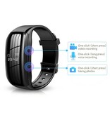 MiTwoo Cámara de Seguridad Reloj Smartband Cámara DVR - 1080p - 16 GB de Memoria Incorporada