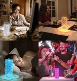 Stuff Certified® Lampada d'atmosfera RGB con telecomando - Lampada da tavolo Bluetooth Lampada da notte 16 colori