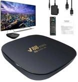 Stuff Certified® V88 Mini 8K TV Box Media Player Android Kodi - 8GB RAM - 128GB Storage Space