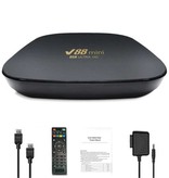 Stuff Certified® Odtwarzacz multimedialny V88 Mini 8K TV Box Android Kodi - 8 GB RAM - 128 GB przestrzeni dyskowej