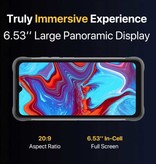 UMIDIGI Smartphone Bison X10G da esterno IP69K impermeabile - 4 GB di RAM - 32 GB di spazio di archiviazione - Tripla fotocamera AI - Batteria da 6150 mAh - Nuova condizione - 3 anni di garanzia - Nero