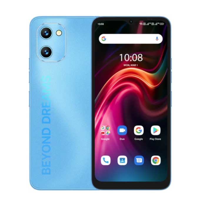 Smartphone G1 Max - 6 GB de RAM - 128 GB de almacenamiento - Cámara de 50 MP - Batería de 5150 mAh - Perfecto estado - Garantía de 3 años - Azul