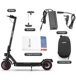 iScooter Trottinette électrique pliable I9 Pro - Smart E Step tout-terrain avec application - 350W - 25 km/h - Roues de 8,5 pouces - Noir