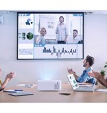 WeWatch Projektor LED V10 - Mini Beamer Domowy odtwarzacz multimedialny Biały