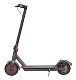 Aovopro Scooter elettrico pieghevole - Smart E Step ultraleggero fuoristrada con app - 350 W - 30 km/h - Ruote da 8,5 pollici - Nero
