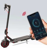 Aovopro Faltbarer Elektroroller - Offroad Smart E Step Ultralight mit App - 350 W - 30 km/h - 8,5-Zoll-Räder - Schwarz