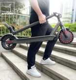 Aovopro Scooter elettrico pieghevole - Smart E Step ultraleggero fuoristrada con app - 350 W - 30 km/h - Ruote da 8,5 pollici - Nero