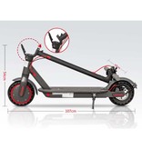 Aovopro Scooter elettrico pieghevole - Smart E Step ultraleggero fuoristrada con app - 350 W - 30 km/h - Ruote da 8,5 pollici - Nero