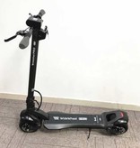 Mercane Monopattino elettrico pieghevole WideWheel Pro - Smart E Step fuoristrada ultraleggero - 500 W - 45 km/h - Ruote larghe 8 pollici - Nero