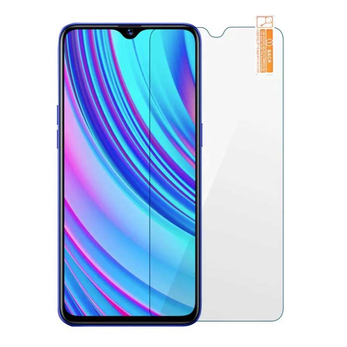Stuff Certified® Protector de pantalla Oppo Realme 3 - Película de vidrio templado Vidrio templado