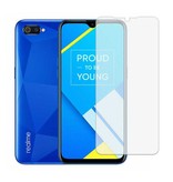 Stuff Certified® Proteggi schermo per Oppo Realme C2 - Pellicola in vetro temperato Vetro temperato