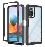 Stuff Certified® Etui zderzaka z ramką do Xiaomi Redmi 9T - etui przeciwwstrząsowe czarne