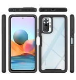 Stuff Certified® Xiaomi Poco X3 NFC Bumper Case mit Rahmen - Anti-Shock Case Cover Schwarz