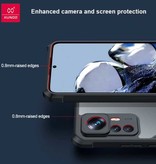 XUNDD Custodia protettiva per Xiaomi Mi 10T con cornice - Cover per armatura nera