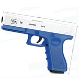 SANMERSEN Blaster with Shell Ejection - Glock Model Toy Pistol Gun Blue