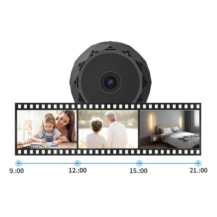 Mini telecamera di sicurezza WD11 - Visione notturna con rilevamento del  movimento della videocamera HD