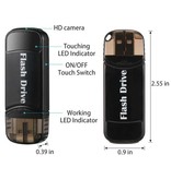 ENPUS Kamera USB Stick - DVR Kamera bezpieczeństwa z mikrofonem 1080p