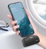 Kuulaa 5000mAh Mini Powerbank para iPhone Lightning - QC / PD Batería de emergencia externa Cargador de batería Blanco